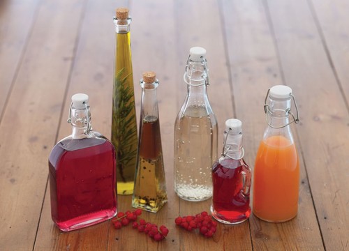 Glass bottles for - for, homemade