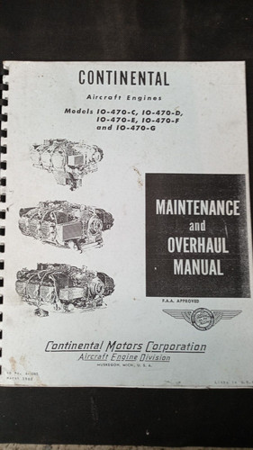 Continental aircraft engines
