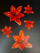 Sticker orchids decor sticker