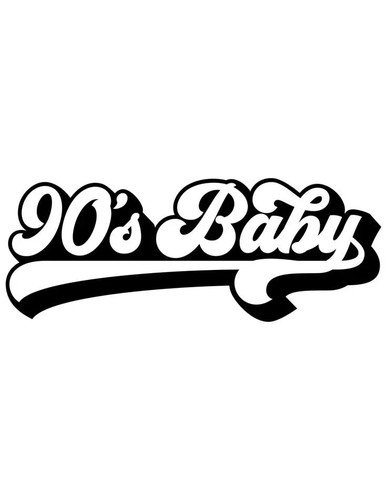 Baby decal car van camper - decal,