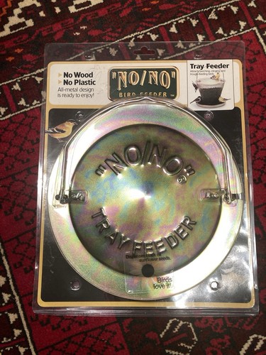 New vtg tray bird feeder - new,