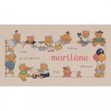 Permin Bobbi Birth Sampler