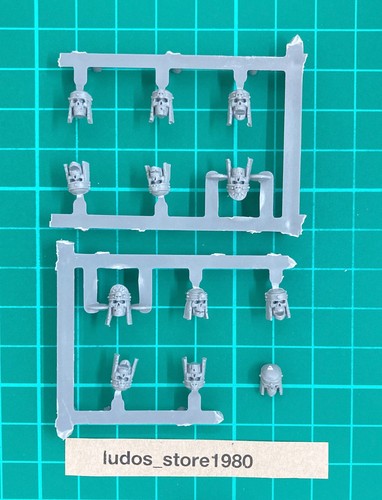 Tomb kings egyptian heads - kings, x