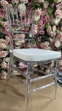 Chiavari Chair Transparent Crystal Acrylic Dining Chairs FOR SALE