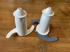 Vintage Kenwood FP580 Spares 2 x Mixer blades - Excellent condition