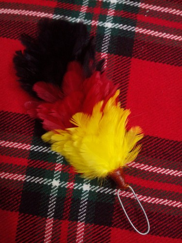 Feather plume hackle - t,