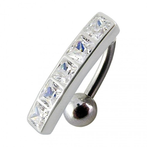 Reverse belly bar sterling - bar,