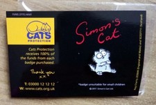 Pin badge simons cat - badge,