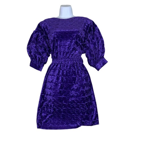 Vintage 80s purple textured - 80s,