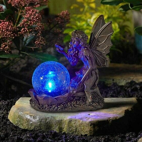 Gazing magical fairy - fairy, light