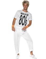 Adult 80s 1980s Fancy Dress Made in the 80's George Wham Costume by Smiffys