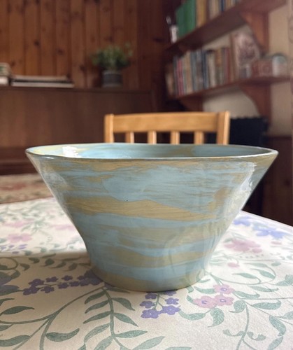 Vintage studio pottery bowl - studio,