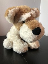HUGGABLES 9" FOX TERRIER PUPPY DOG SOFT TOY PLUSH