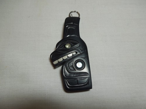 Genuine haida argillite killer - haida,