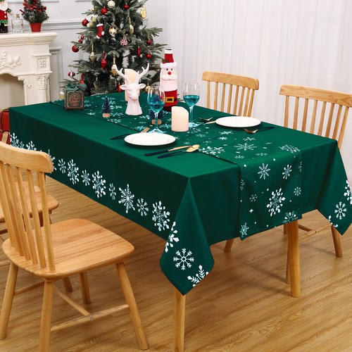 Christmas tablecloth washable - christmas,