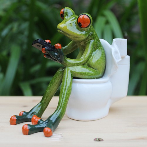 Frog figurines kawaii - frog,
