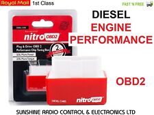 Diesel Engine Plug & Drive OBD2 Tuning Box NitroOBD2 ECU Performance Chip New UK