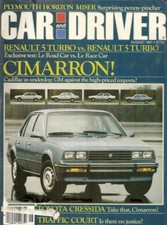 CAR & DRIVER 1981 AUG -