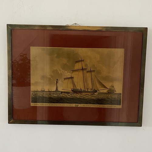 Antique colour aquatint - colour,