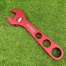 Blue Point ANADJ8A 8 inches Aluminum AN Fitting Adjustable Wrench Red From Japan