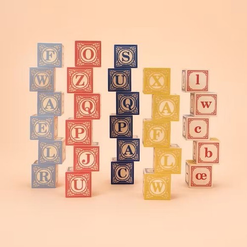 Uncle goose wooden blocks - uncle,