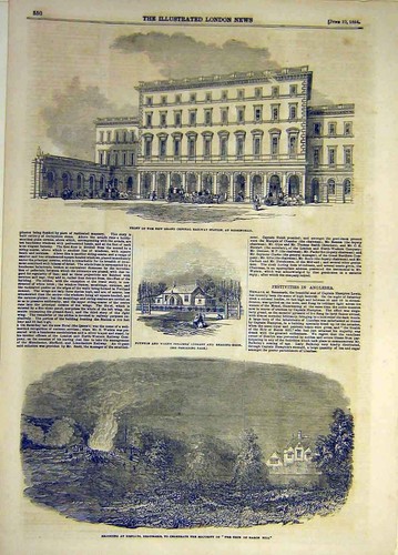 Original old antique print - original,