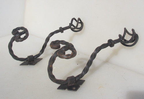 Large vintage wrought - vintage, iron