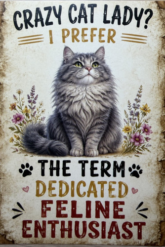 Cat attitude postcard - postcard,