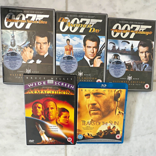 James bond 007 - dvd, bundle