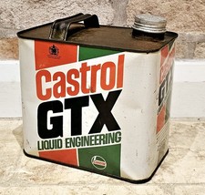 Vintage Castrol GTX Tin 2.5L