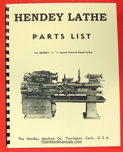 Hendey 14x30 speed - hendey, 12-speed