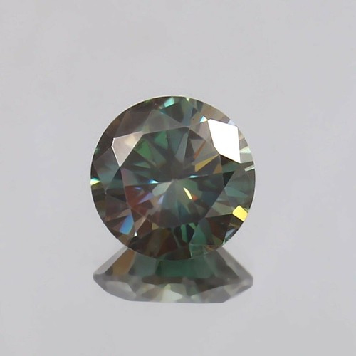 Aaa dark green - green, moissanite