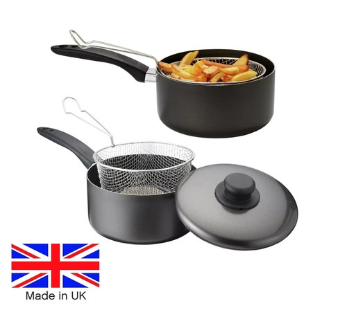 Chip pan fryer - pan, basket