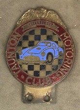 Taunton Motoring Club Somerset Automobile Motor Car Badge Emblem