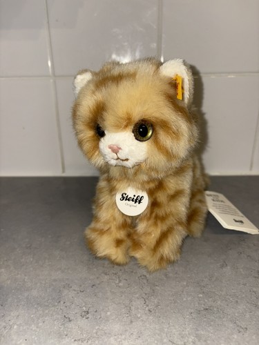 Steiff lizzie kitten ginger - lizzie,