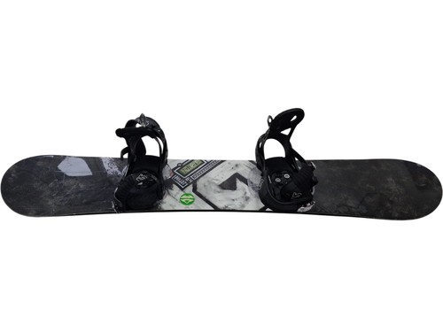 Burton snowboard with - burton, bindings