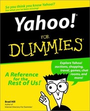 Yahoo! for Dummies Paperback Brad Hill