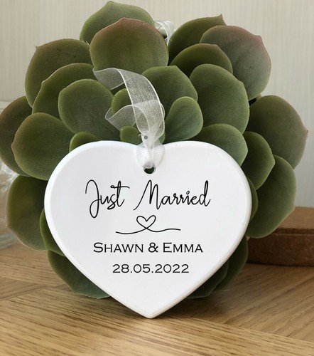 Personalised just married - personalised,