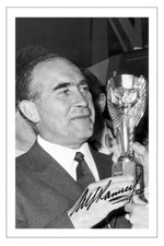 ALF RAMSEY Signed Autograph
