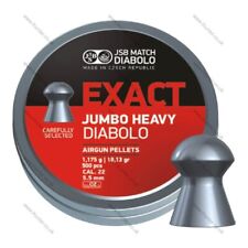 **SALE** JSB Exact Jumbo Heavy .22/5.52mm (Qty 500) Free P&P  L299