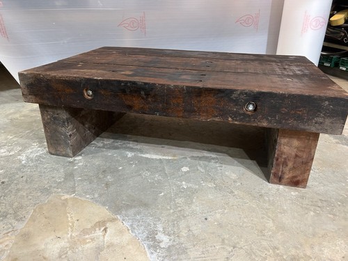 Reclaimed railway sleepers - reclaimed,