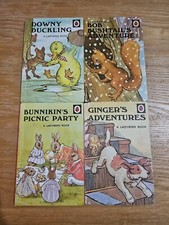 4 Vintage Ladybird Series 401 books job lot  A J Macgregor W Perring Downy B9