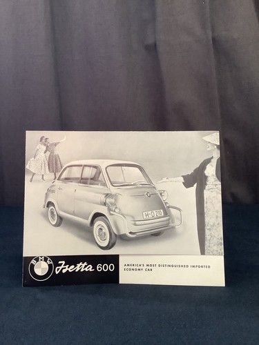 Rare catalog 1958 - bmw, isetta