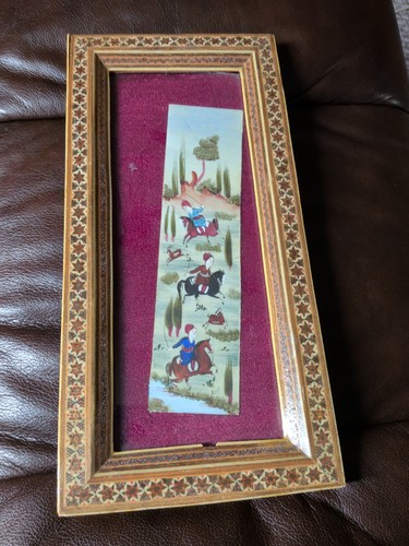 Vintage persian miniature - vintage,