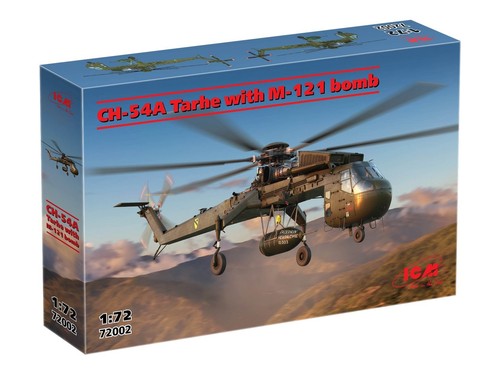 Icm 72002 sikorsky - icm, ch-54a