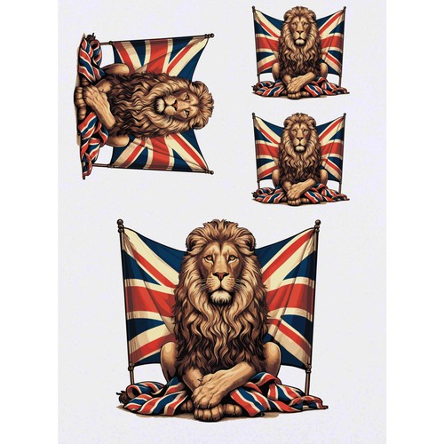 Proud lion union jack - x, jack'