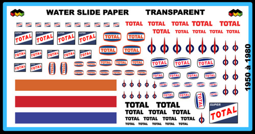 Total transparent decal 43 - transparent, 1/43