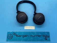 *SEE DESC* PANASONIC RB-HF520BE-K BLUETOOTH OVER-EAR HEADPHONES, BLACK