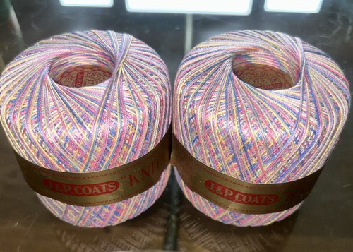 Vintage lot crochet thread - vintage, 2