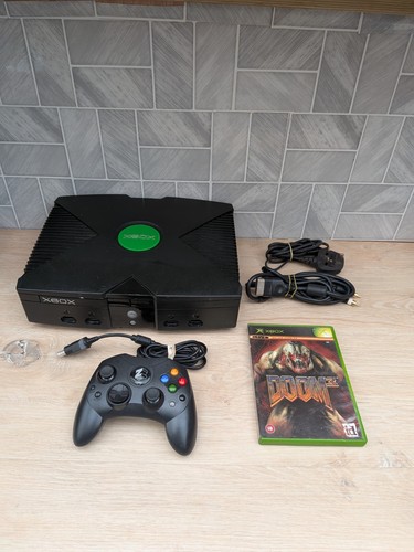 Original xbox console bundle - xbox,